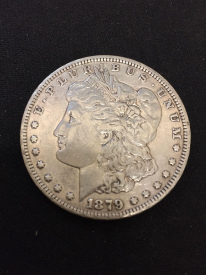 1879 United States Morgan Silver Dollar - 90% Silver Coin