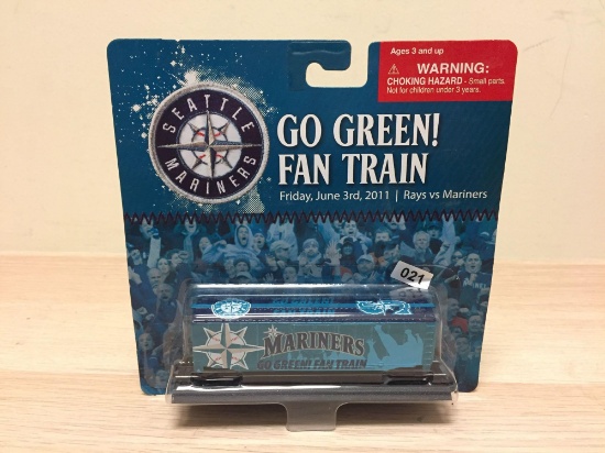 Go Green Fan Train Mariners 2011 Collectible Train