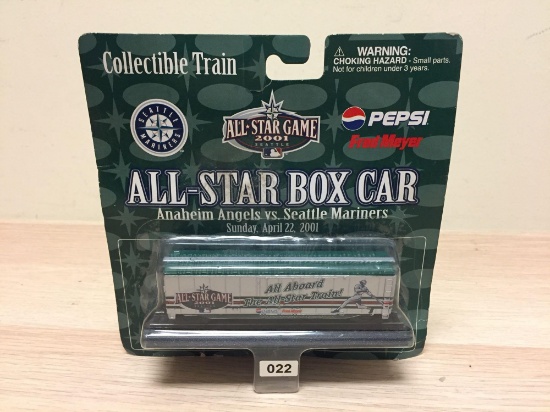 2001 All Star Game Box Car Collectible Train
