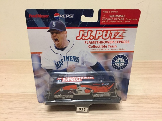 JJ Putz Flamethrower Express 2008 Seattle Mariners Collectible Train