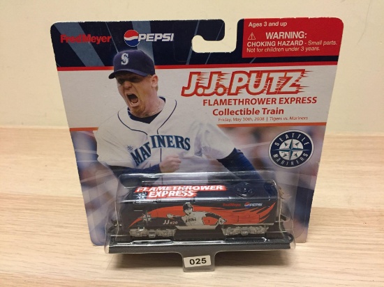 JJ Putz Flamethrower Express 2008 Seattle Mariners Collectible Train