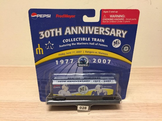 30th Anniversary 2007 Seattle Mariners Collectible Train NIB