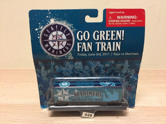 Go Green Fan Train Mariners 2011 Collectible Train