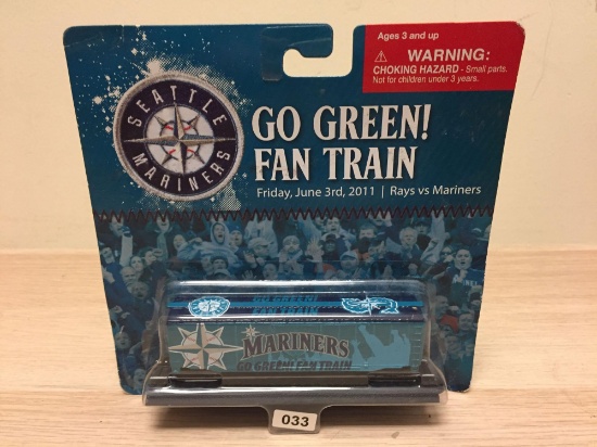 Go Green Fan Train Mariners 2011 Collectible Train
