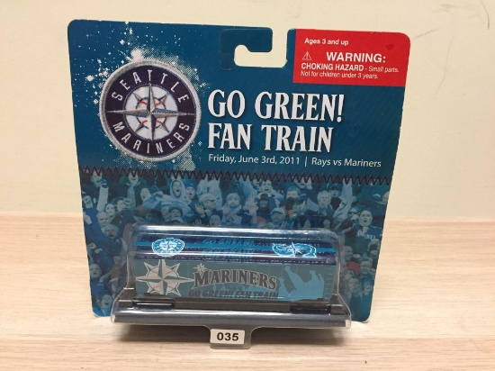 Go Green Fan Train Mariners 2011 Collectible Train