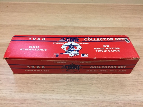 1988 Score Collectible Baseball Sports Card Set