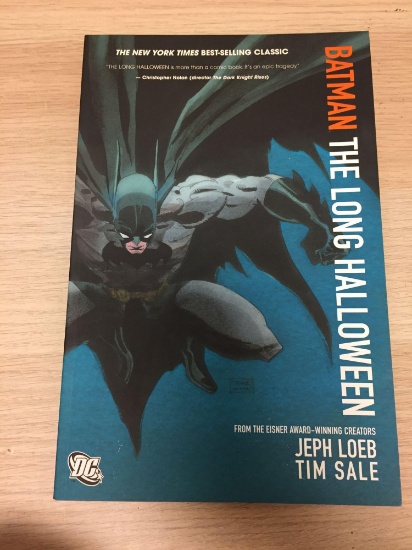 Batman The Long Halloween Graphic Novel Comic