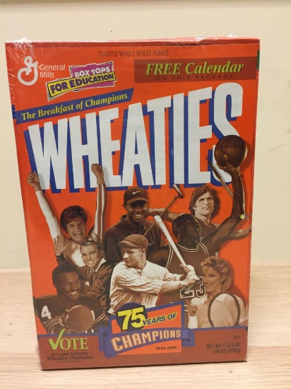 Full 75 Year Anniversary Wheaties Collector Box