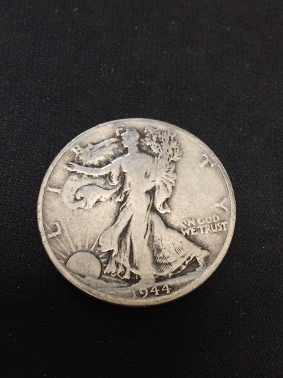 1944-D United States Walking Liberty Half Dollar - 90% Silver Coin