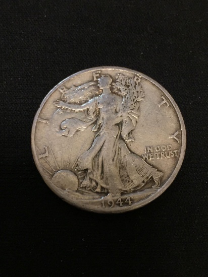 1944-D United States Walking Liberty Half Dollar - 90% Silver Coin