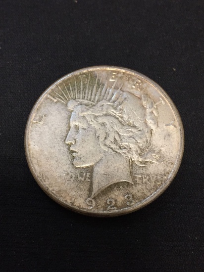 1923-S United States Peace Silver Dollar - 90% Silver Coin