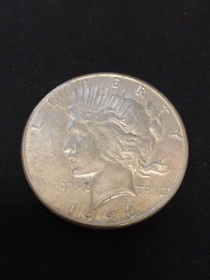 1923-S United States Peace Silver Dollar - 90% Silver Coin