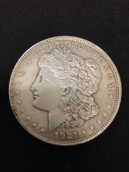 NICE 1921 United States Morgan Silver Dollar - 90% Silver Coin