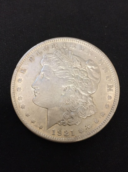 NICE 1921 United States Morgan Silver Dollar - 90% Silver Coin