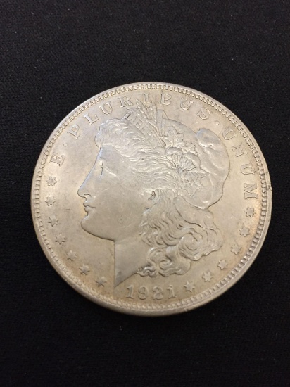 NICE 1921 United States Morgan Silver Dollar - 90% Silver Coin