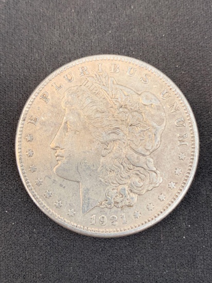 1921 United States Morgan Silver Dollar - 90% Silver Coin