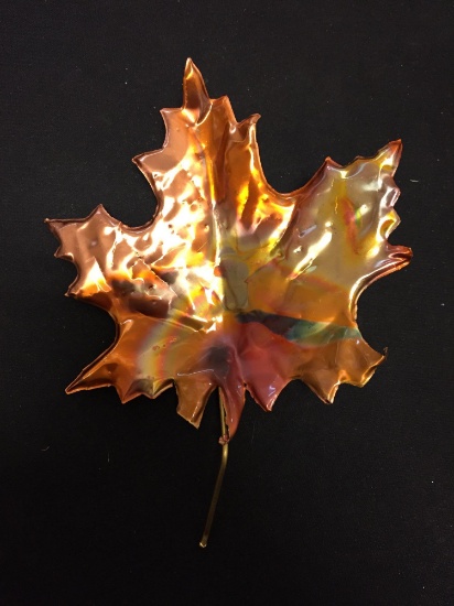 Vitage Metal Leaf Fall Decoration