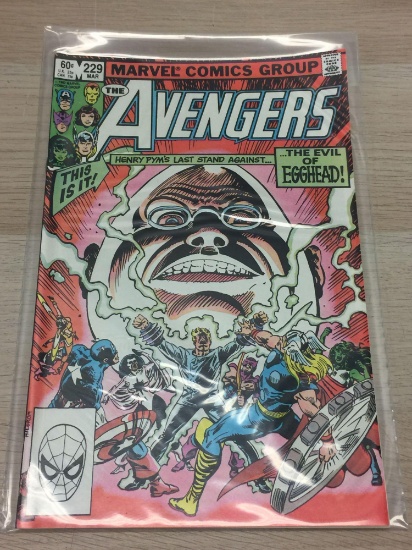 Marvel Comics, The Avengers #229-Comic Book