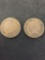 Lot of 2 US Indian Head Pennies