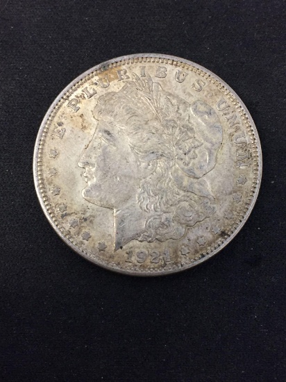 1921-D United States Morgan Silver Dollar - 90% Silver Coin