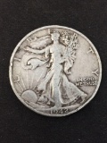 1942-S United States Walking Liberty Half Dollar - 90% Silver Coin