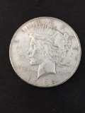 1922 United States Peace Silver Dollar - 90% Silver Coin