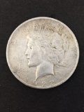 1923 United States Peace Silver Dollar - 90% Silver Coin