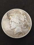 1922 United States Peace Silver Dollar - 90% Silver Coin