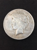 1923 United States Peace Silver Dollar - 90% Silver Coin