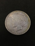 1922 United States Peace Silver Dollar - 90% Silver Coin