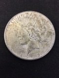 1922 United States Peace Silver Dollar - 90% Silver Coin