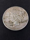 1923-S United States Peace Silver Dollar - 90% Silver Coin