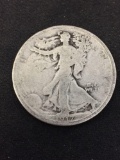 1917-S United States Walking Liberty Half Dollar - 90% Silver Coin