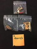 Lot of Three Gerry's Designed Alloy Brooches, One Koala, One Duck & Woodpecker Motif