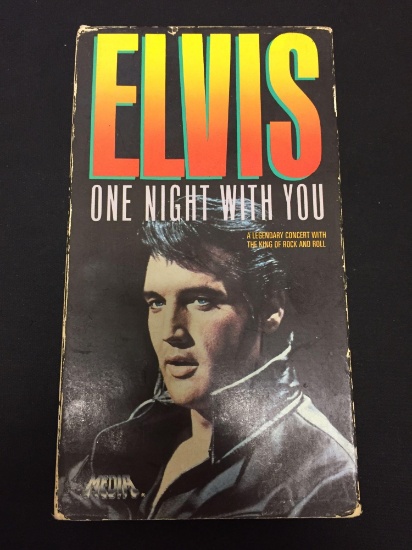 Elvis One Night With You VHS