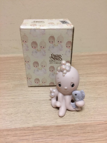 Vintage Enesco Precious Moments Porcelain Figurine - I Only Have Arms For You