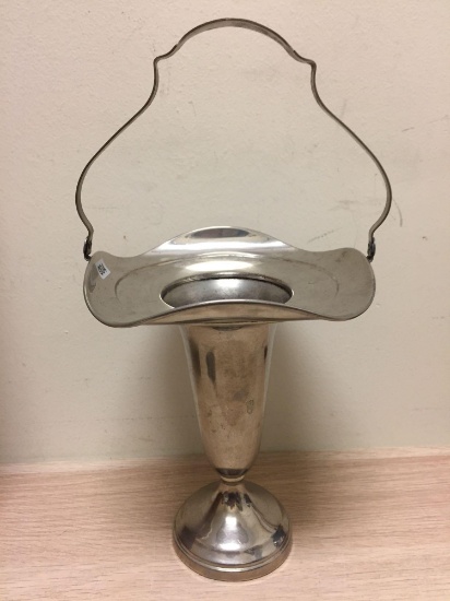 Vintage Silver Plated Vase