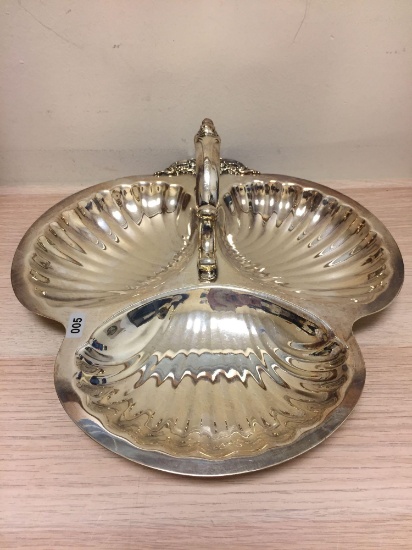 Vintage Baroque by Wallace 220 Silver Plated Servihng Tray