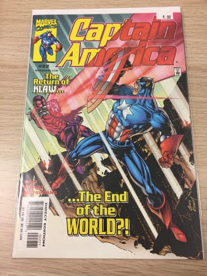 Marvel Comics, Captain America #22-Comic Book