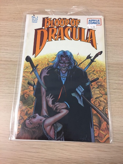 Apple Comics, Blood Of Dracula #1-Comic Book