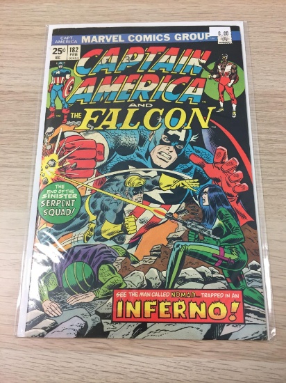 Marvel Comics, Captain America And The Falcon #182-Comic Book