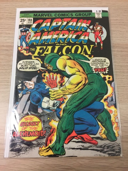 Marvel Comics, Captain America And The Falcon #188-Comic Book