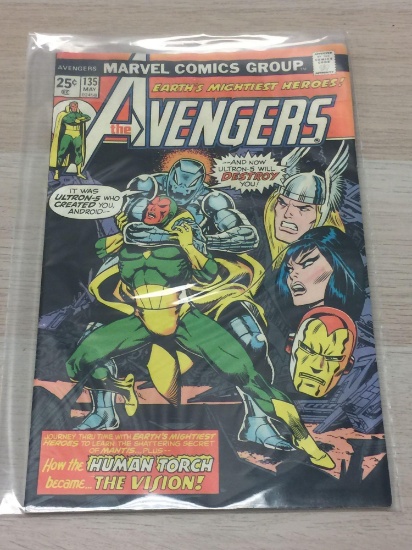 Marvel Comics, The Avengers #135-Comic Book