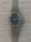 Helbros Designed Oval 20x15mm Diamond Accented Gold-Tone Bezel w/ Bracelet