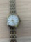 Timex Carriage Indiglo Designed Round 24mm Two-Tone Bezel Stainless Steel Watch w/ Link Bracelet