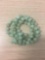 Round 8.0mm Hand-Strung Jade Beaded 34