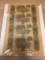 Uncut Sheet OF 4 $10 New Orleans Canal Bank Notes