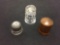 Lot of 3 Vintage Thimbles From Collection