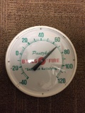 Vintage Pautzke's Balls' Fire Thermometer