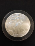 1996 US American Silver Eagle .999 Fine Silver Bullion Round
